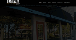 Desktop Screenshot of pasqualescafe.com